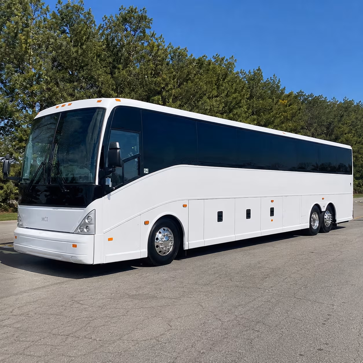 bus rental options for st george trips