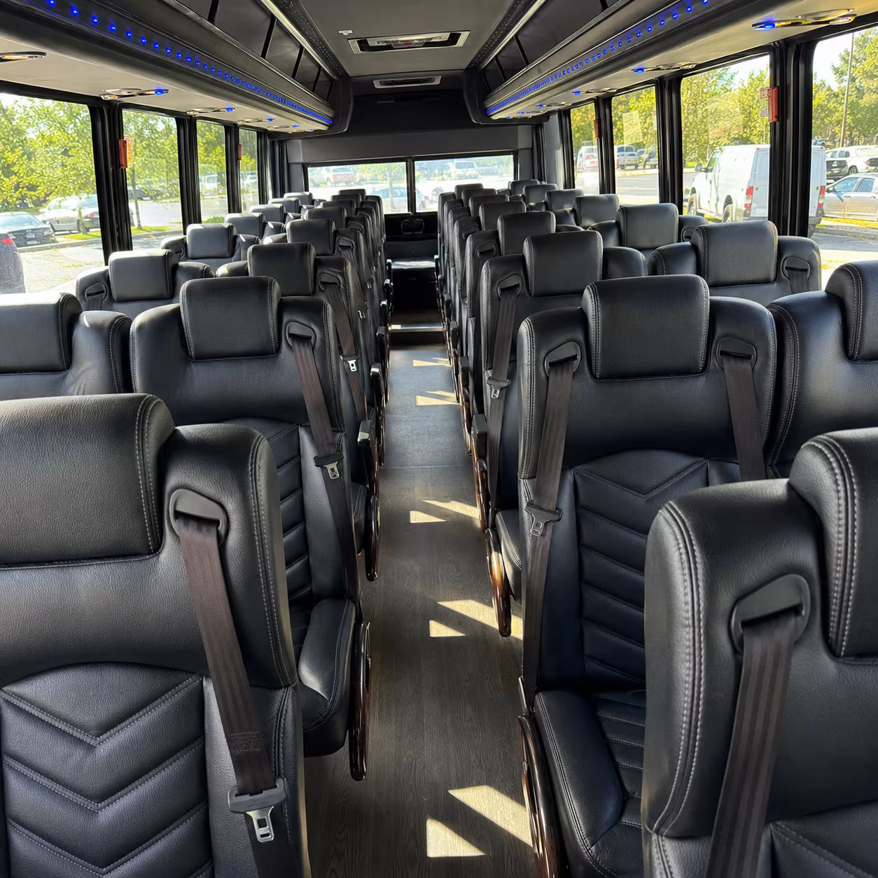 st george employee transportation onboard seating